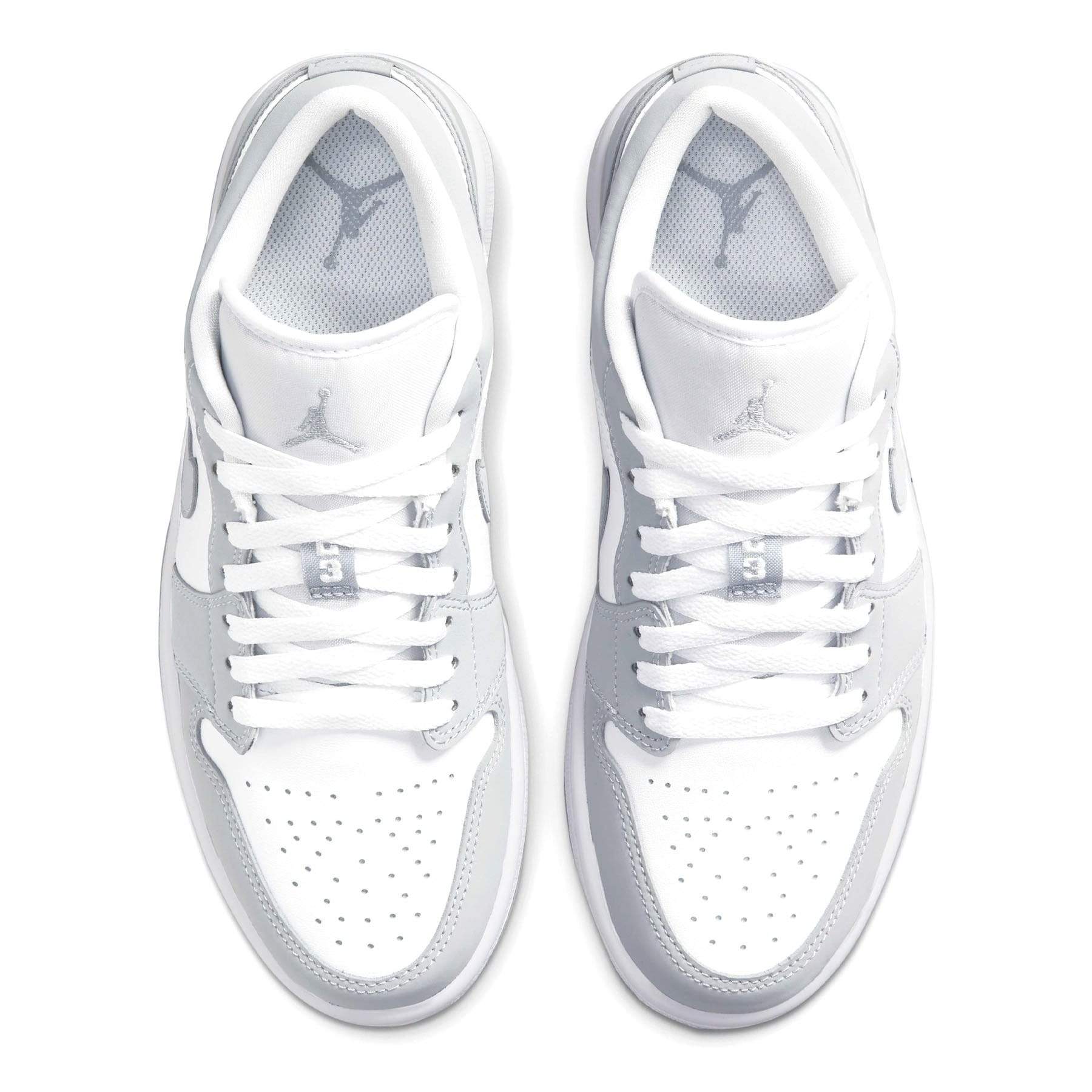 Air Jordan 1 Low Wmns 'White Wolf Grey' - Sole Collectors