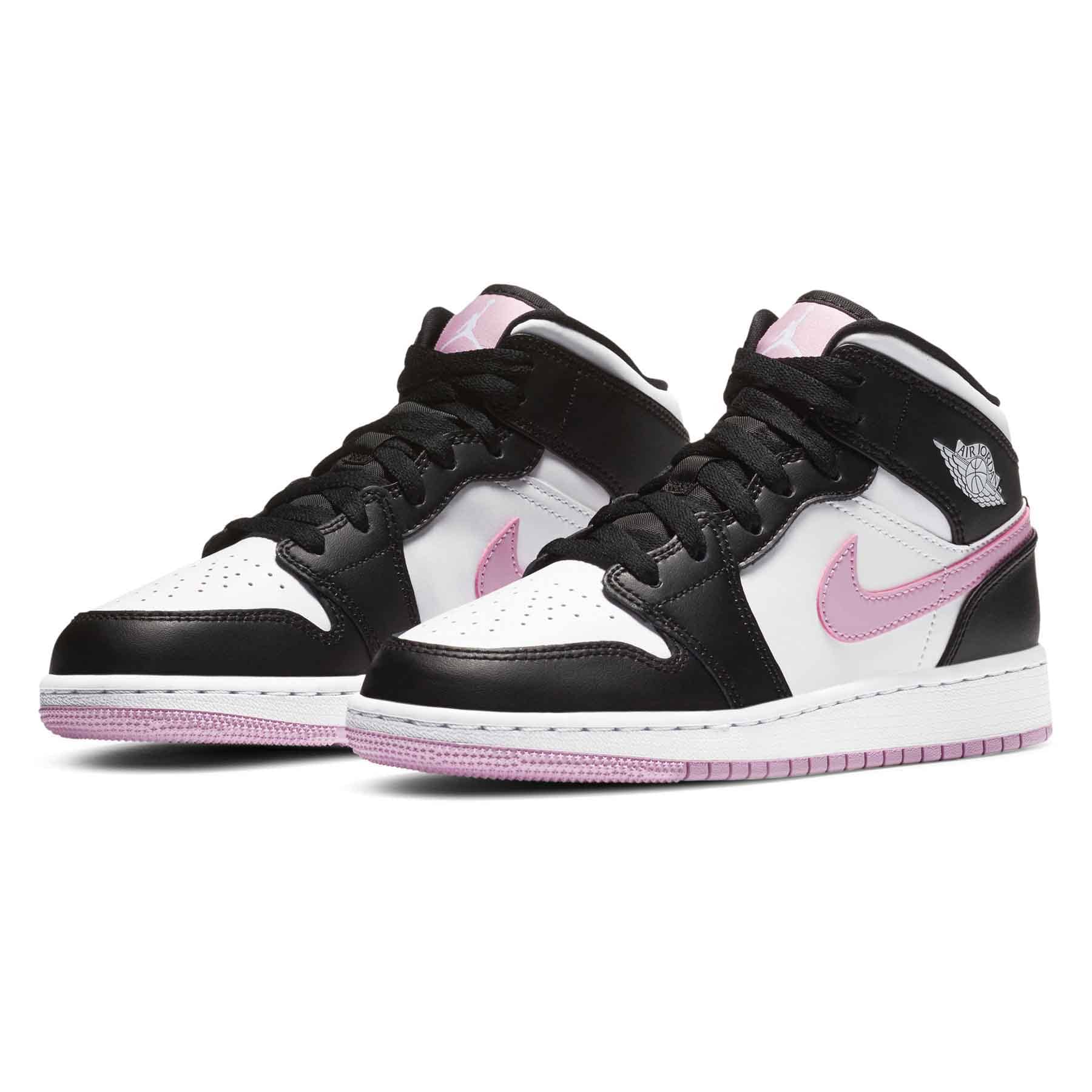Air Jordan 1 Mid GS 'White Light Arctic Pink' - Sole Collectors