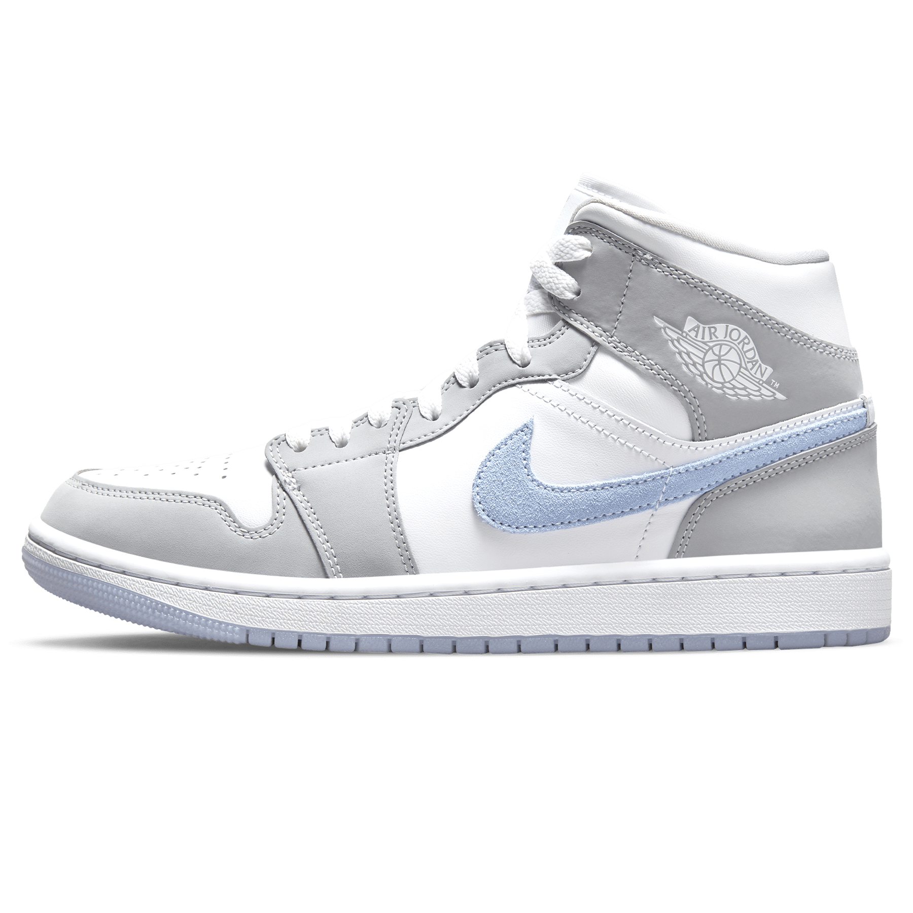 Air Jordan 1 Mid Wmns 'White Wolf Grey' - Sole Collectors