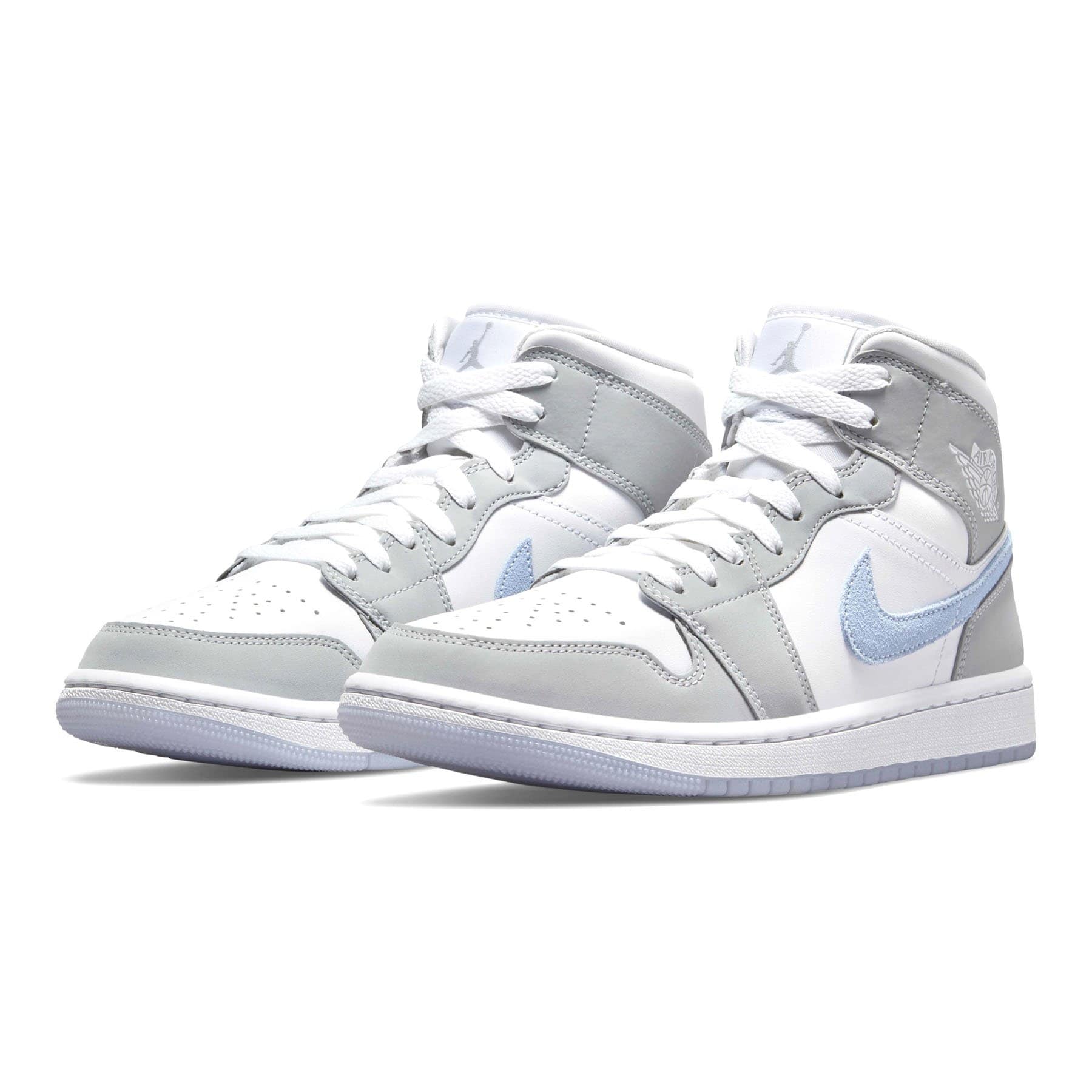 Air Jordan 1 Mid Wmns 'White Wolf Grey' - Sole Collectors